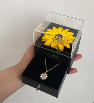 Mi novio me sorprendió.